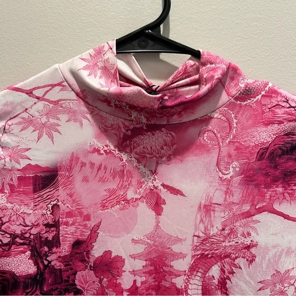 Pretty Little Thing Bodycon dress - SZ 4 Long sleeve - Picture 2 of 4